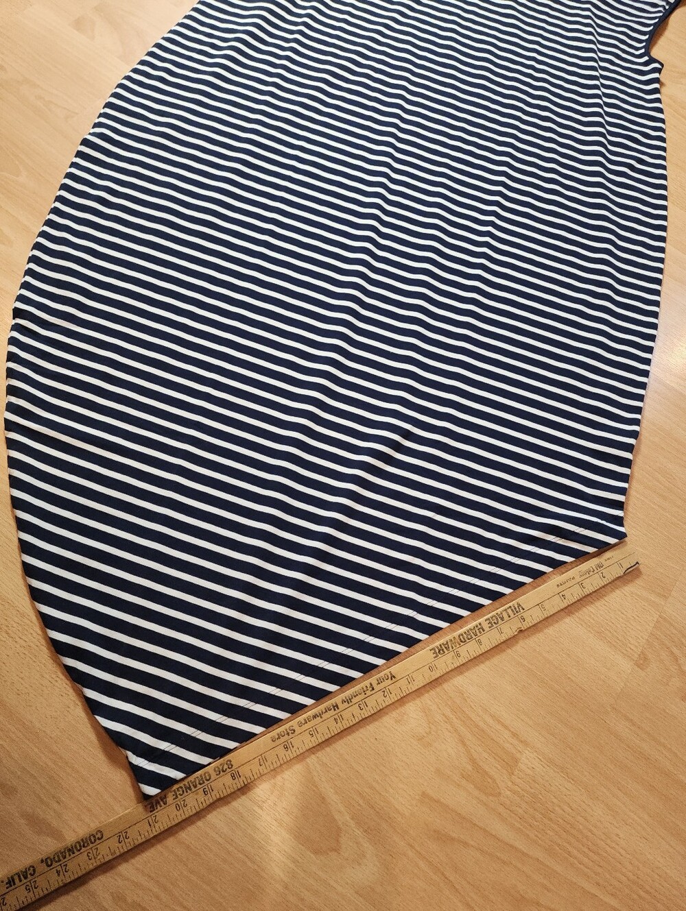NWT Universal Standard Pima Cotton Iconic Geneva Dress Navy White Stripe 3X - Picture 12 of 16